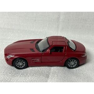 MAISTO‎ Mercedes-Benz SLS AMG Die Cast Car 1/40 Scale Red Doors Open